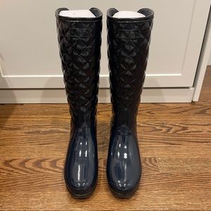 Hunter Rain Boots Quilted - 7